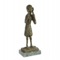 Bronze statuette Scream from the painting by Edvard Munch