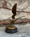 Bronze statuette of a stork - art deco style