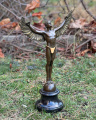 Beautiful statuette of Icarus - Ikaros - Austria bronze