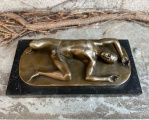 Figurine of naked man made of real bronze 2