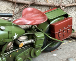 Metal model of a military motorcycle 2