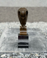 Bronze Owl statuette 3 steampunk