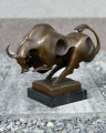 Luxury bronze statue of the Bull - modern art