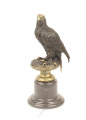 Bronze eagle statue 
