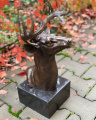 Deerhead made of bronze