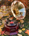 Gramophone replica vintage style 
