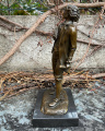 Figurine of Frederic Chopin made of bronze