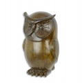 Statue of an owl made of resin