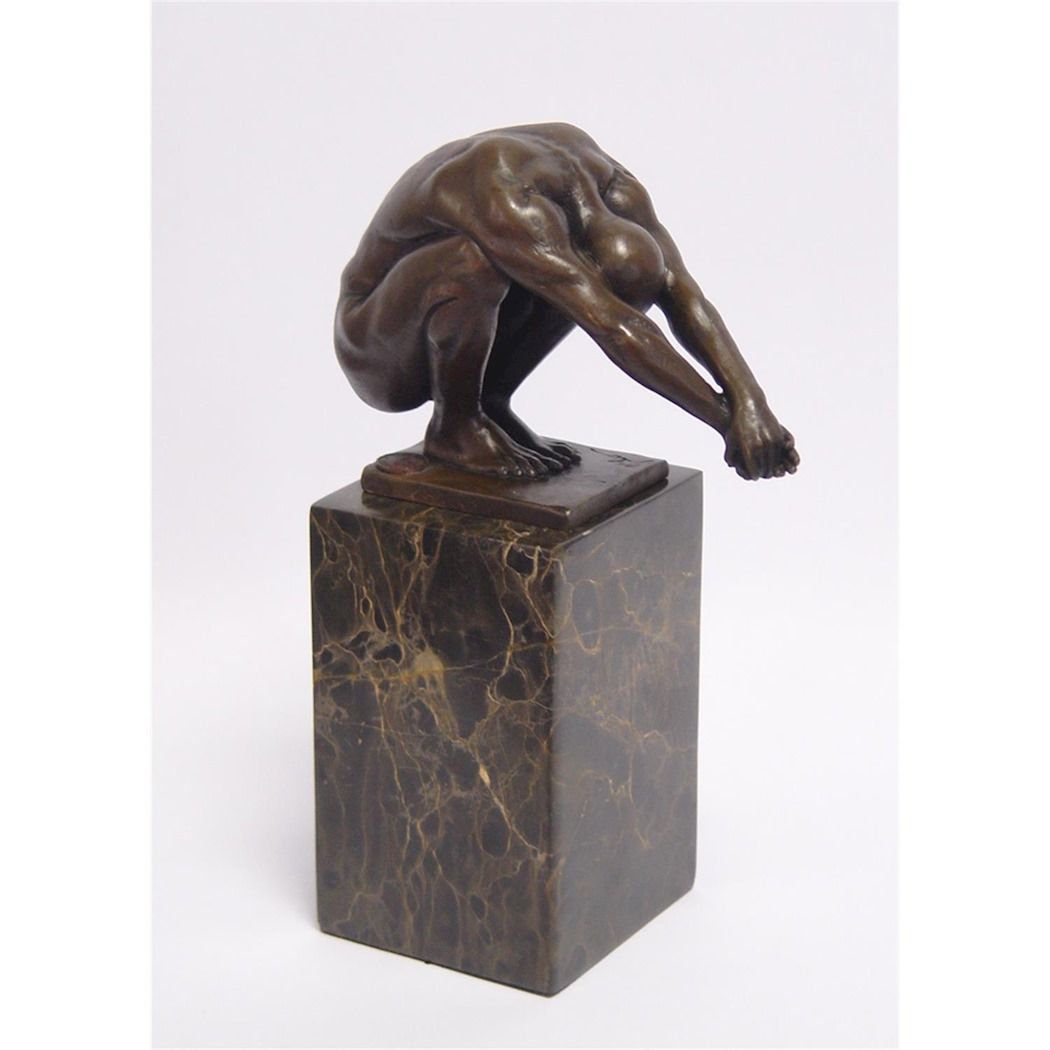 Figurine of man made of bronze