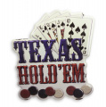Metal hanging sign - Poker - Texas Holdem