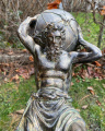 Statue of a atlas made of resin