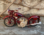 Metal model of a motorcycle 1