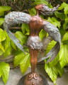 Vienna bronze statuette Angel spread his wings