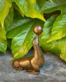 Figurine of a sea lion made of bronze